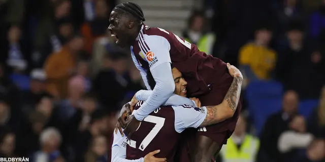 Brighton - Aston Villa 0 - 3