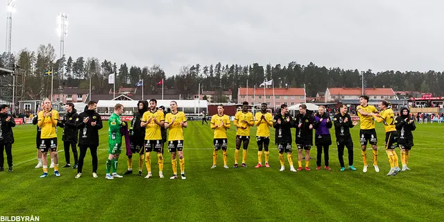 Talangerna tränar med A-laget